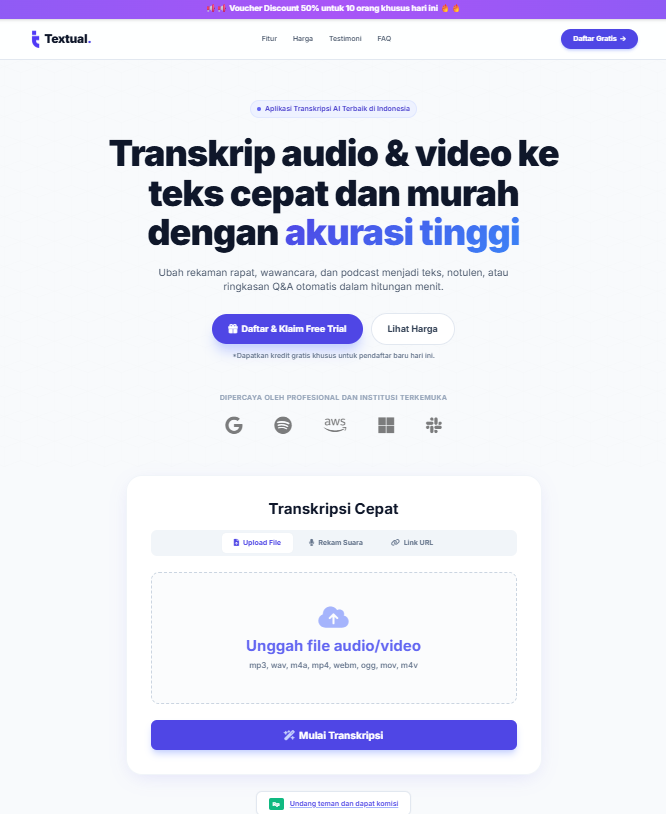 Web Voice to Text